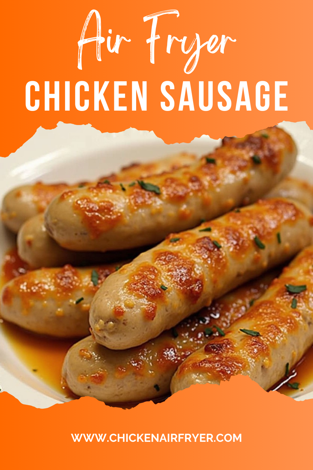 air fryer chicken sausage