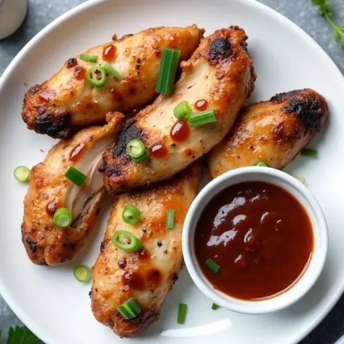 Air Fryer BBQ Chicken Wings