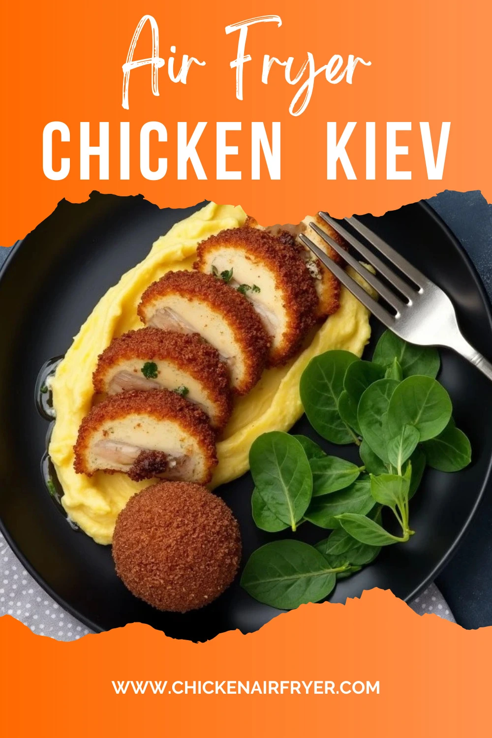 Air Fryer Chicken Kiev Recipe