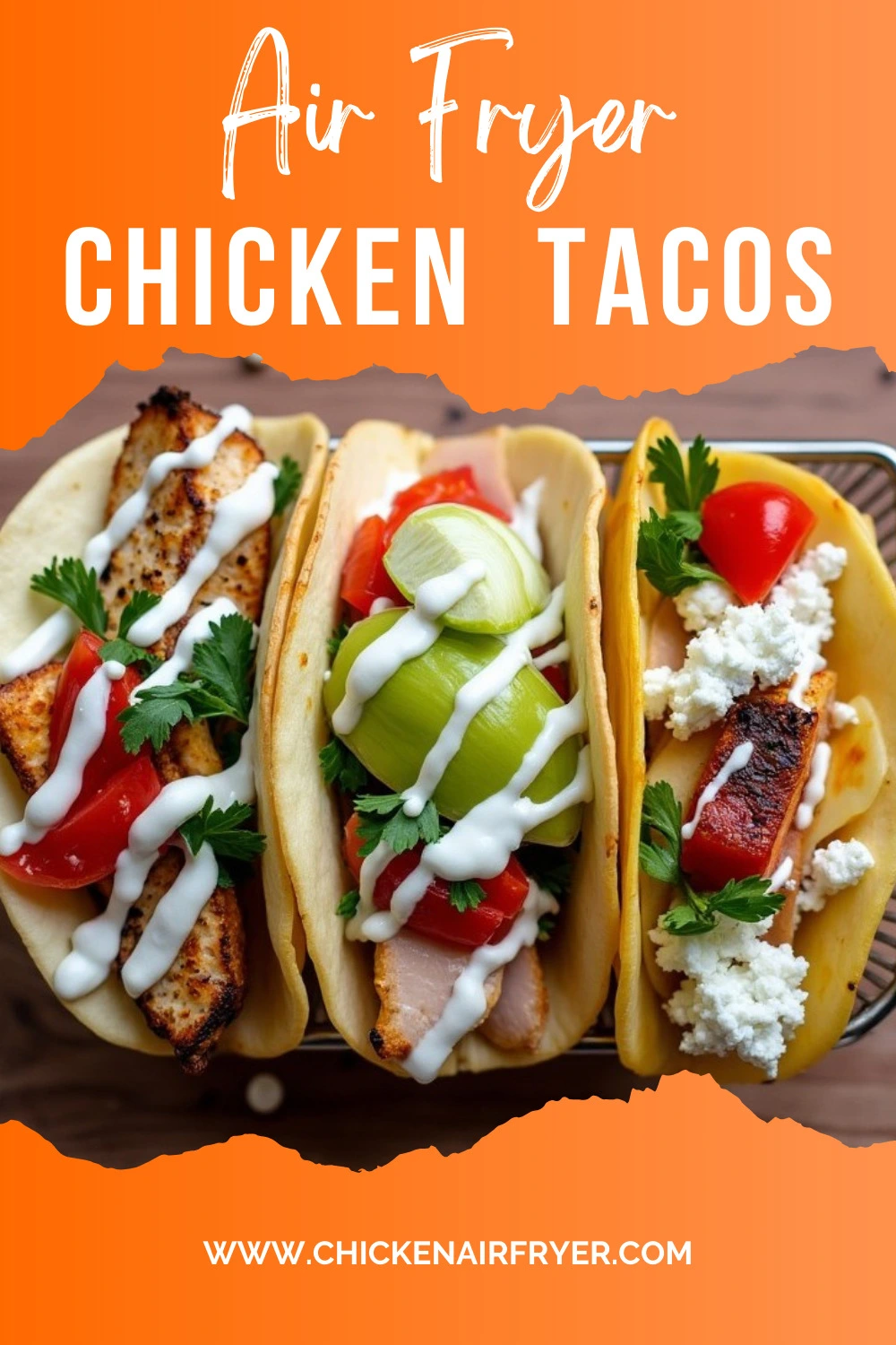 Air Fryer Chicken Tacos Recipe